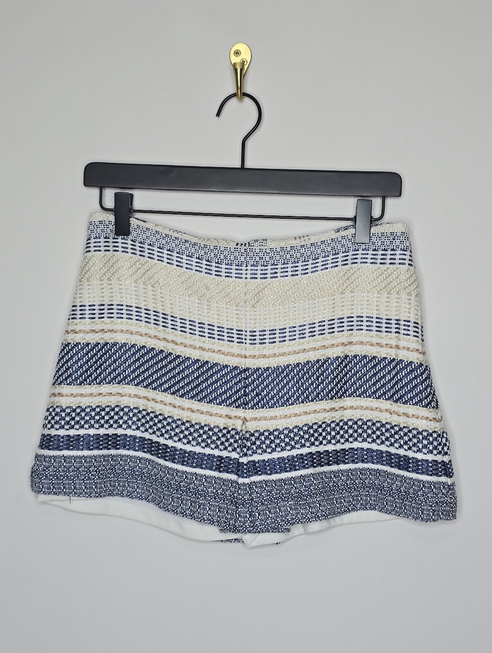 Waverly Grey Woven Dressy Skort Size 4